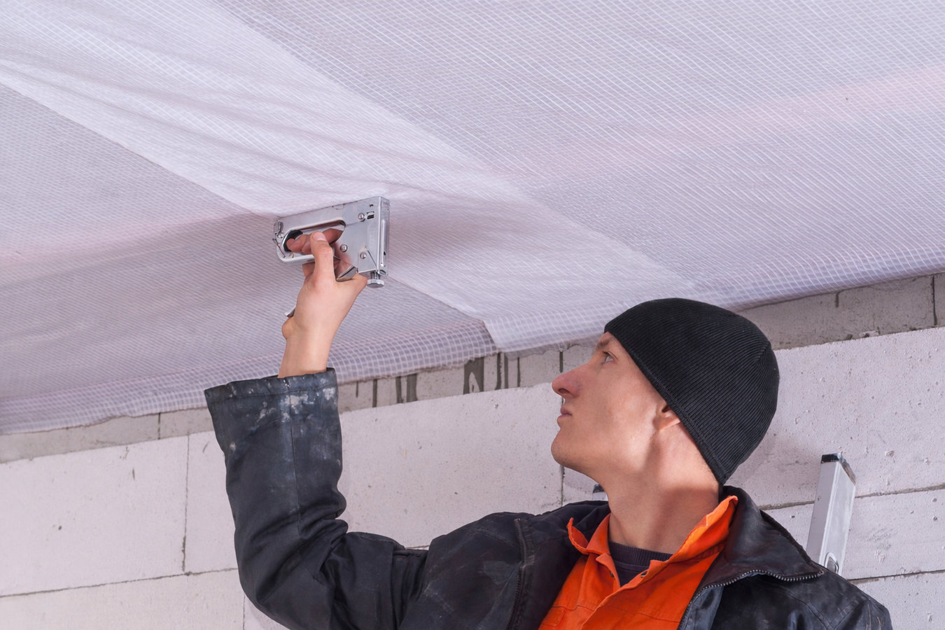 Vapor barrier installation in Reading, PA